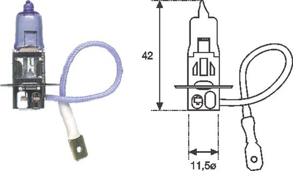 MAGNETI MARELLI 002553100000 Lampadina, Fendinebbia